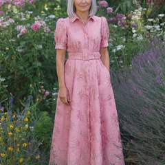 Xanthea Belted Floral Maxi Dress