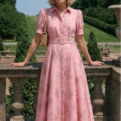 Xanthea Belted Floral Maxi Dress