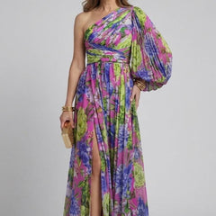 Mabel Blossom Drama Dress | Long Sleeve Maxi Dress