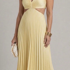 Lily Radiant Twist Dress, Sleeveless Twist-Front Maxi Dress