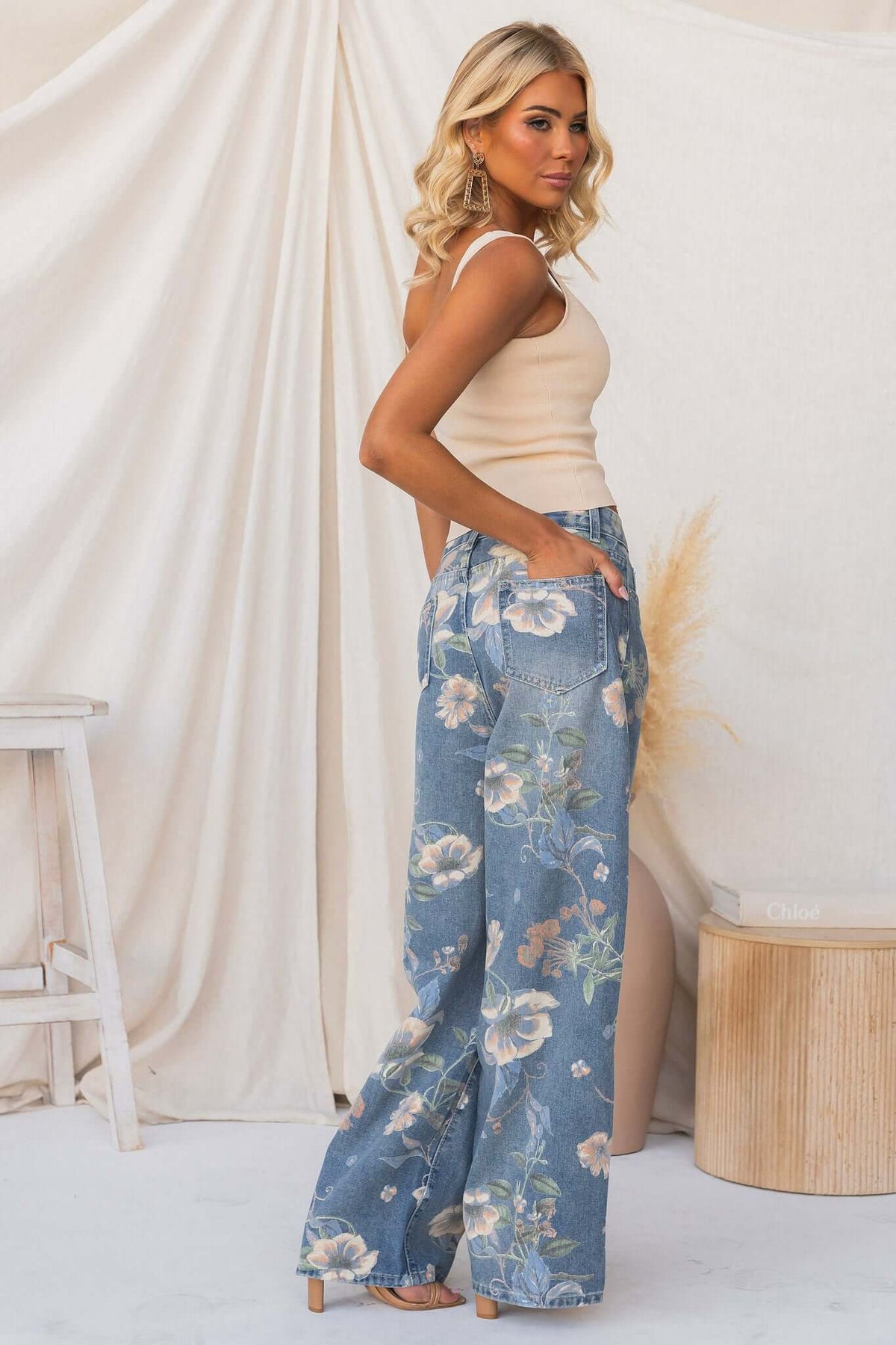 Juno relaxed fit denim jeans