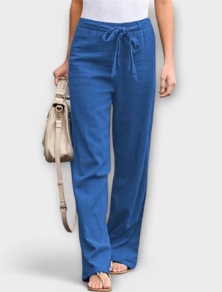 Valery linen trousers in a second colourway