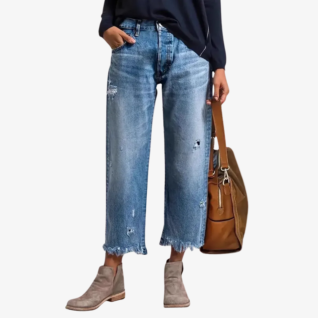 Leia comfort jeans front view