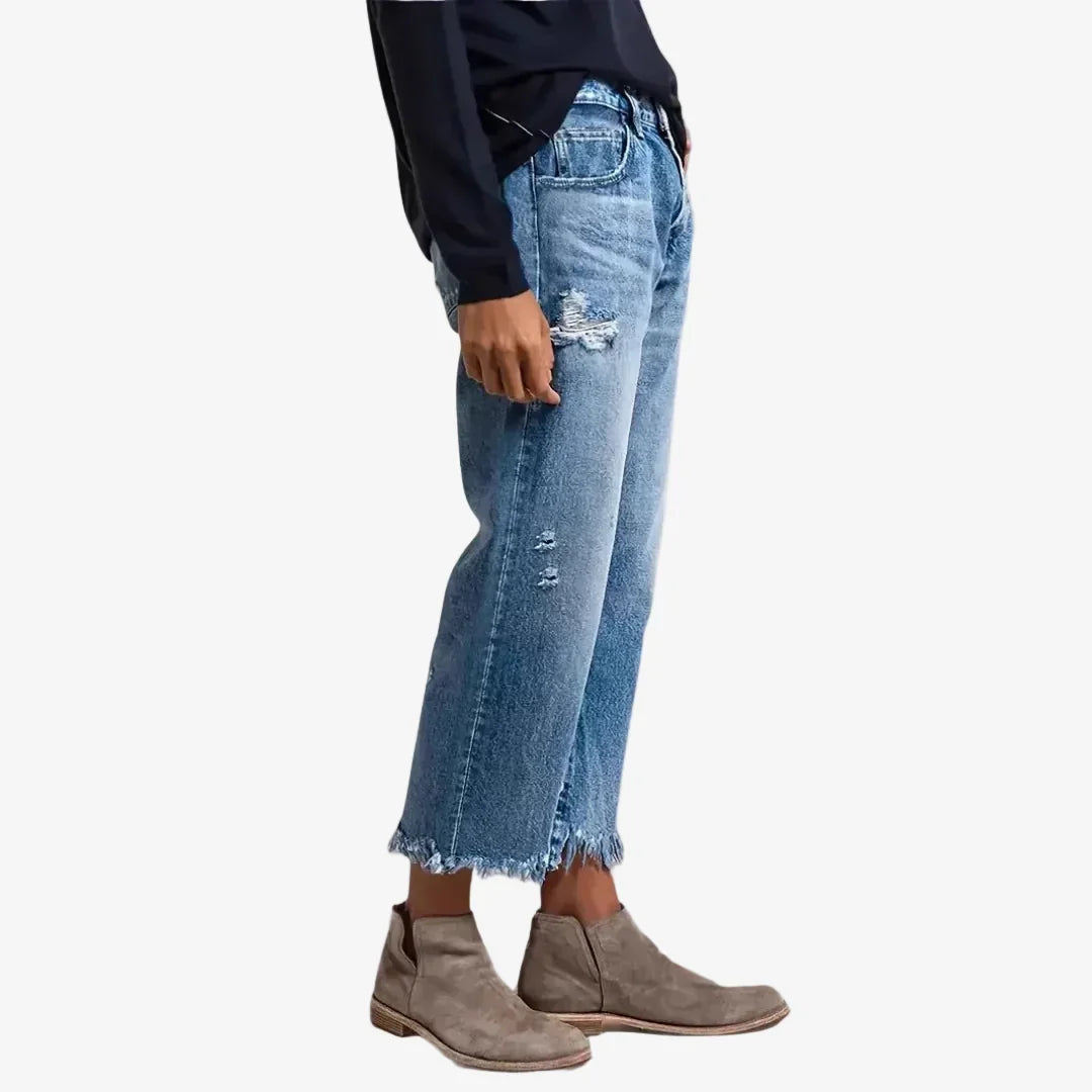 Leia jeans stretch waistband detail