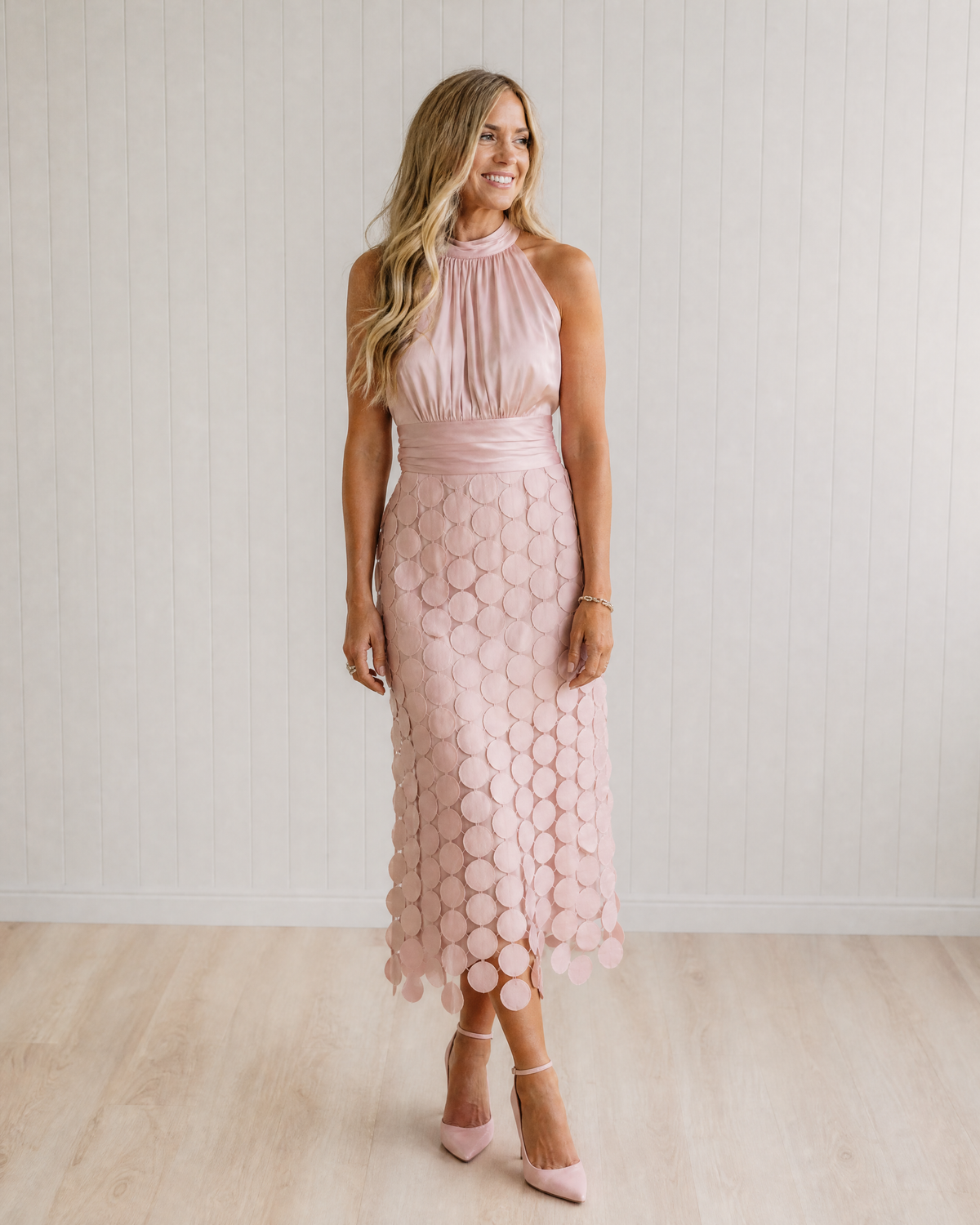 Adele Elegant Midi Dress