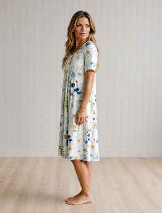 Agatha Elegant Dress with Tummy Coverage