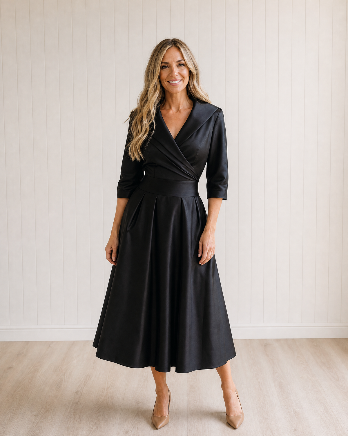 Beatrix | Elegant Midi Dress