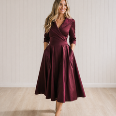 Beatrix | Elegant Midi Dress