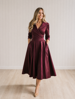 Beatrix | Elegant Midi Dress