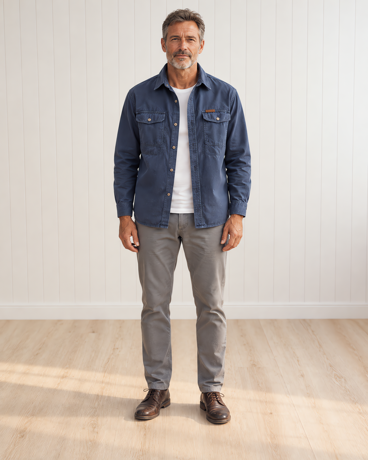 Bennett Double-Pocket Utility Overshirt
