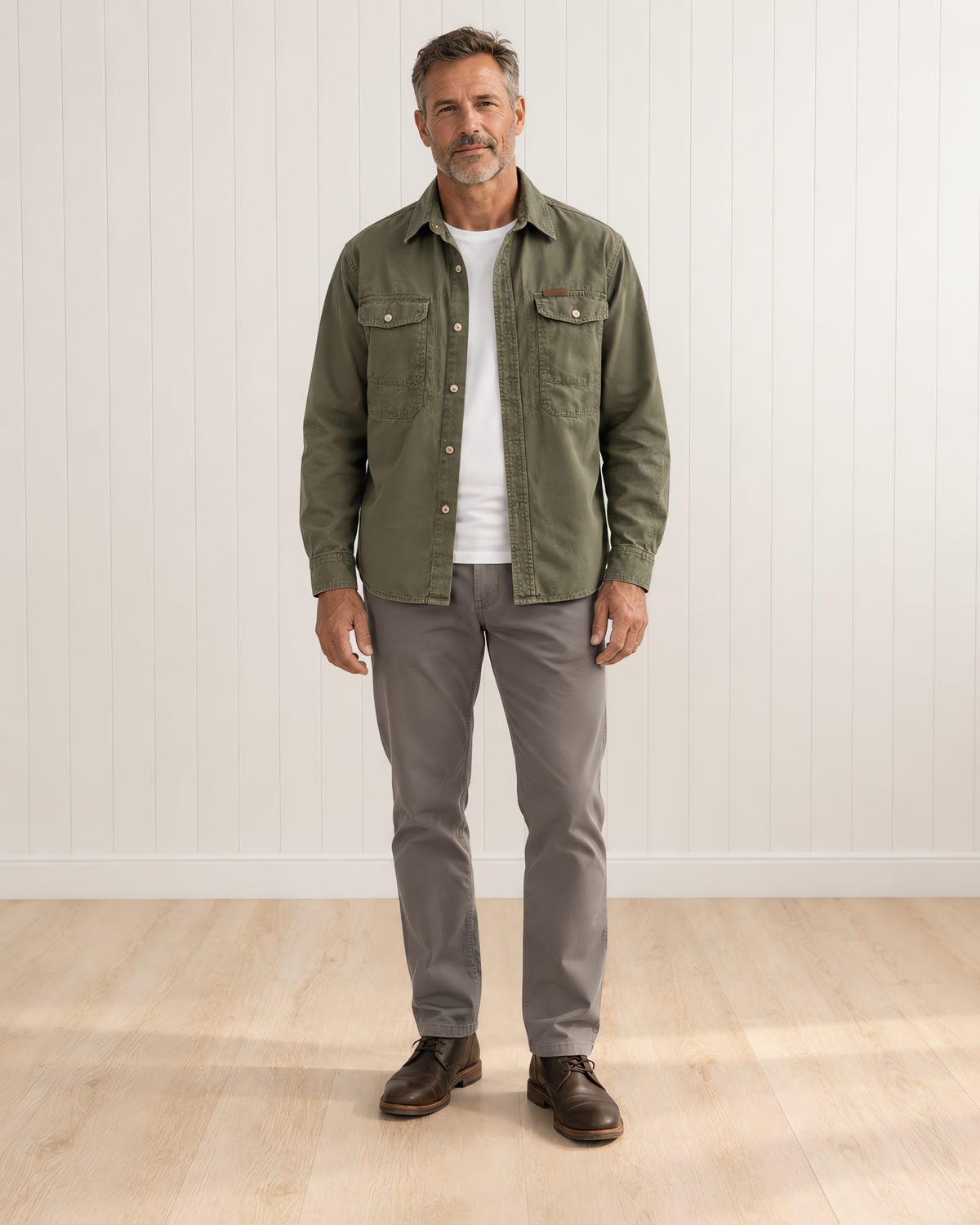 Bennett Double-Pocket Utility Overshirt