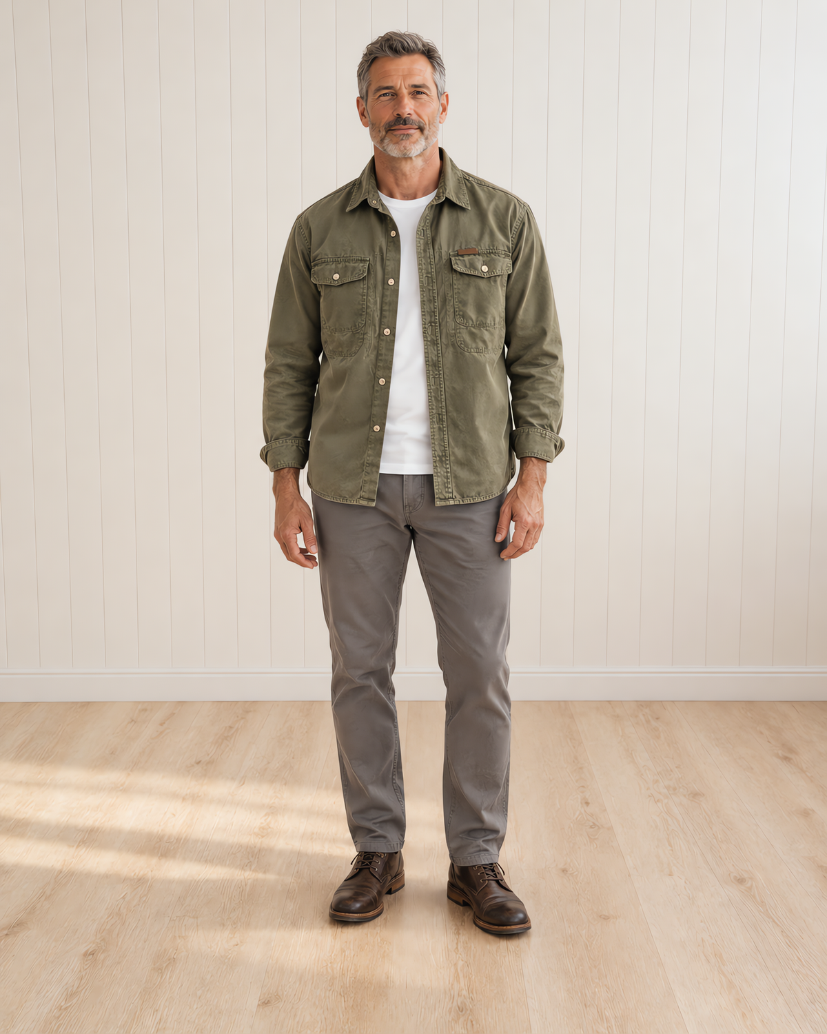Bennett Double-Pocket Utility Overshirt