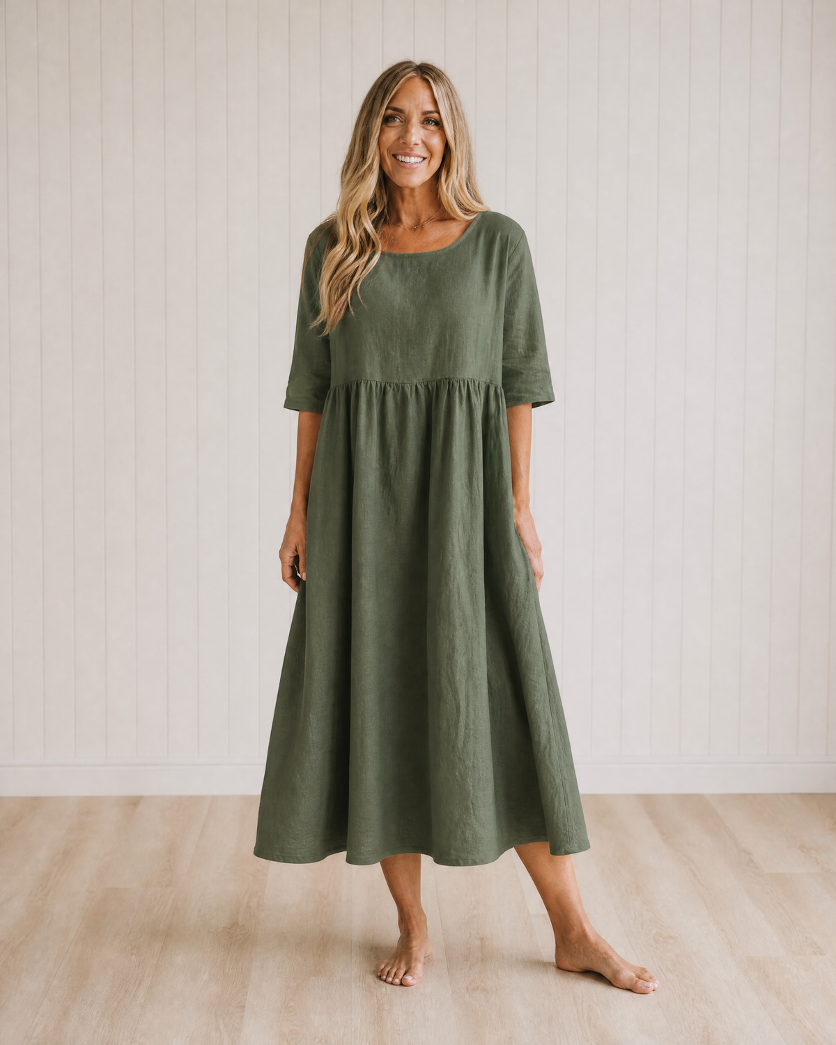 Cosima Flattering Everyday Dress