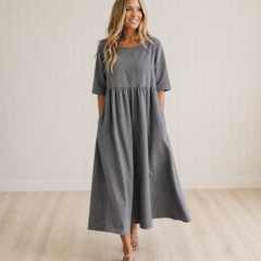 Cosima Flattering Everyday Dress