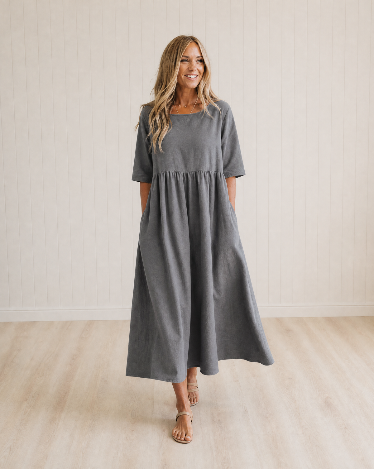 Cosima Flattering Everyday Dress