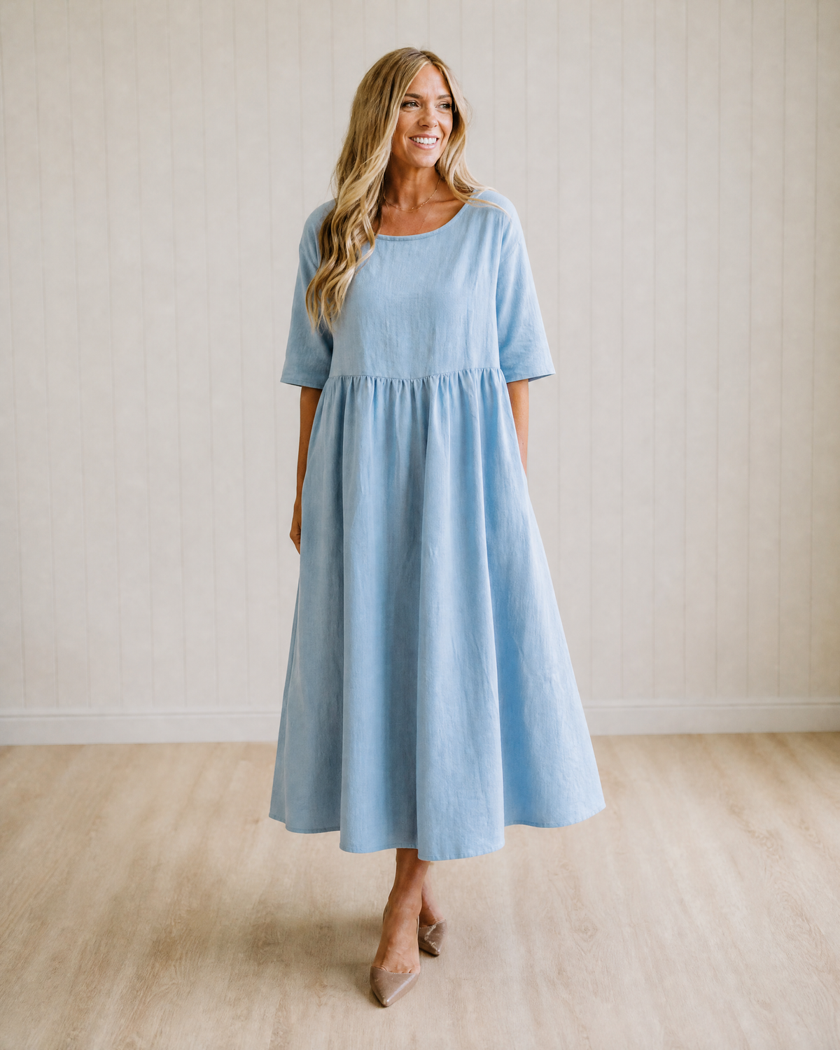 Cosima Flattering Everyday Dress