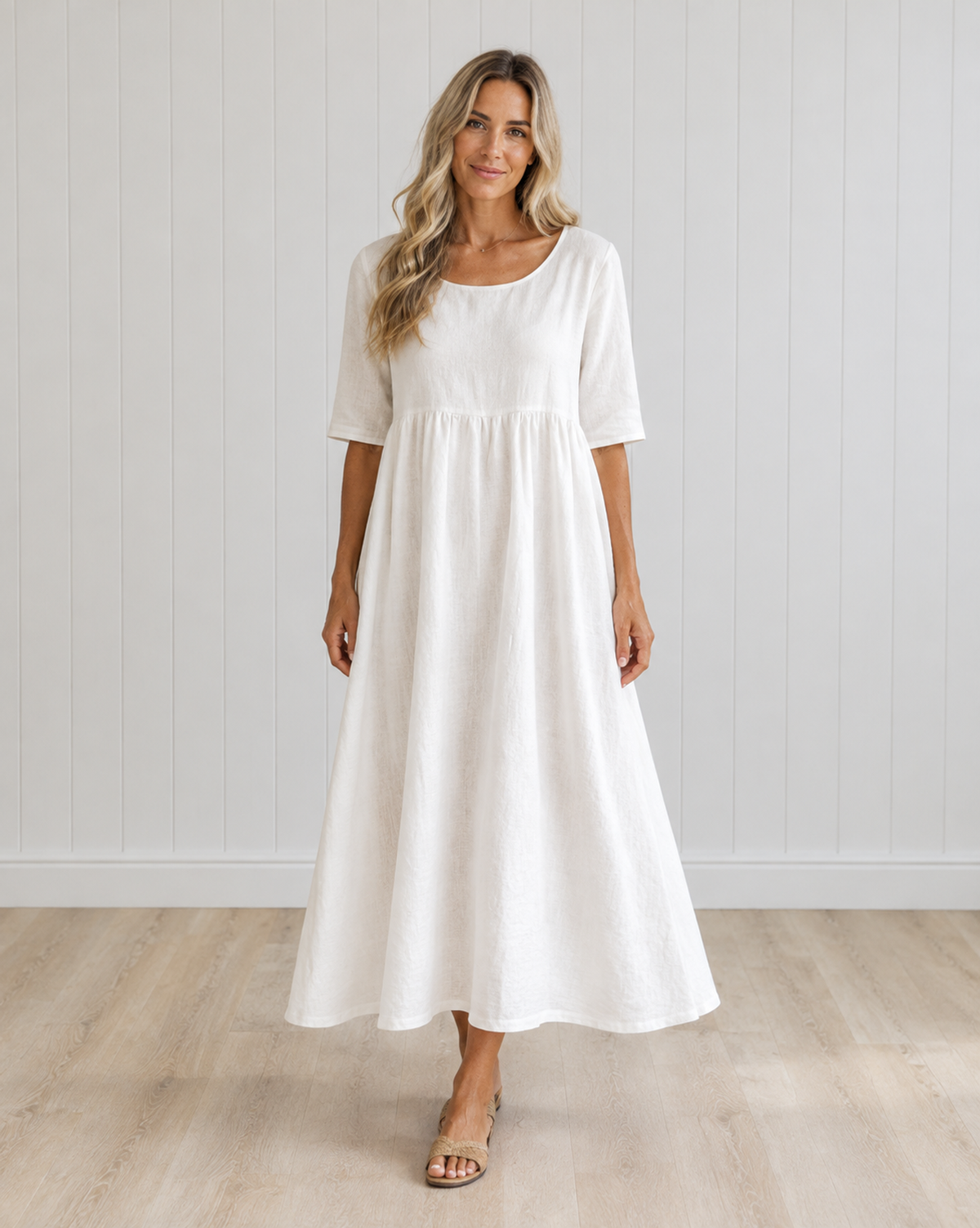 Cosima Flattering Everyday Dress