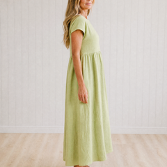 Cressida Flowing Midi Dress with Timeless Elegance