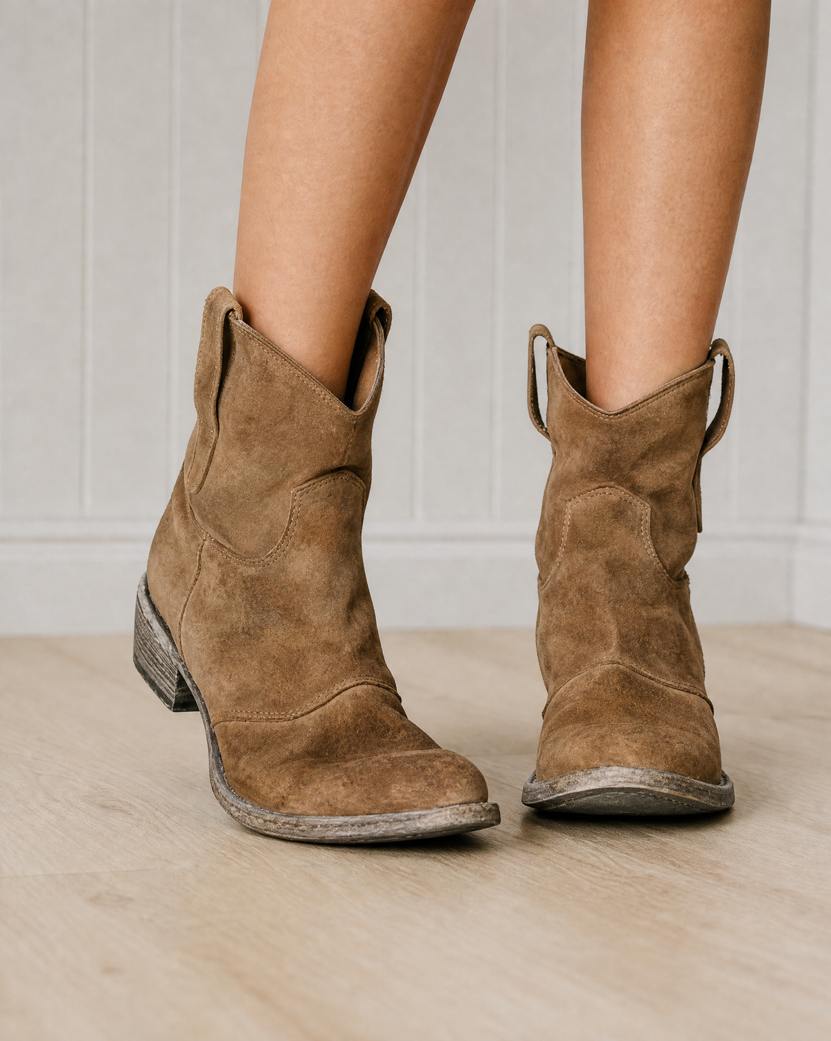 Harlow Orthopedic Suede Ankle Boot