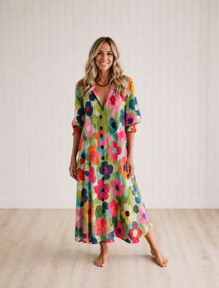 Ines Elegant Slimming Dress