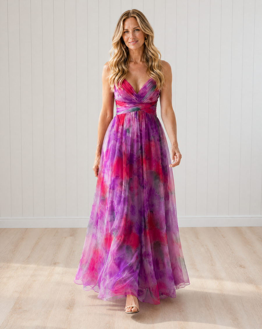 Isel Soft Wrap Maxi Dress