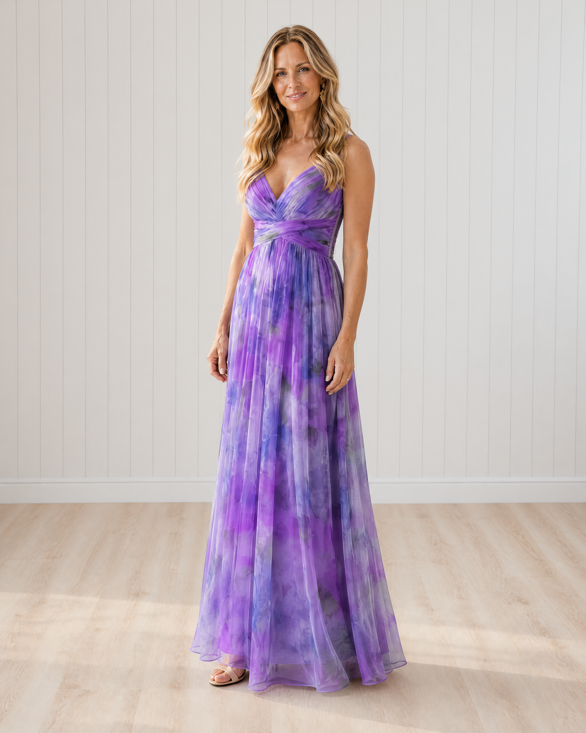 Isel Soft Wrap Maxi Dress