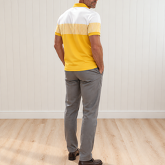 Kellon Zip-Collar Short-Sleeve Polo Shirt