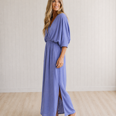 Lisette Wrap Cocktail Maxi Dress
