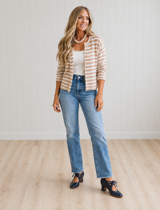 Loes Lace-Up Ankle Boots with Sculpted Mid-Height Heel
