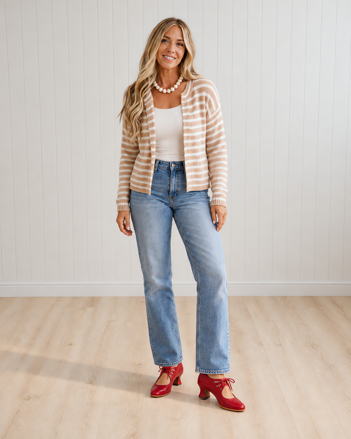 Loes Lace-Up Ankle Boots with Sculpted Mid-Height Heel