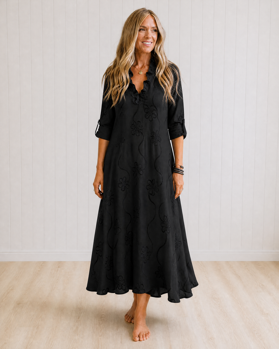 Maribel Floral Flow Maxi Dress
