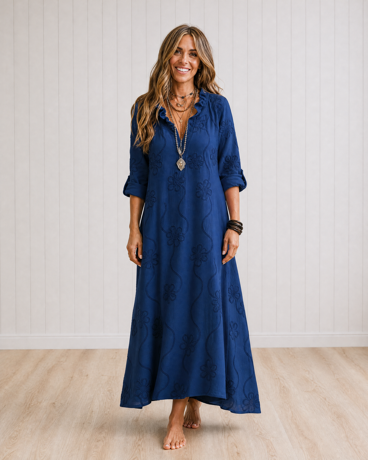 Maribel Floral Flow Maxi Dress