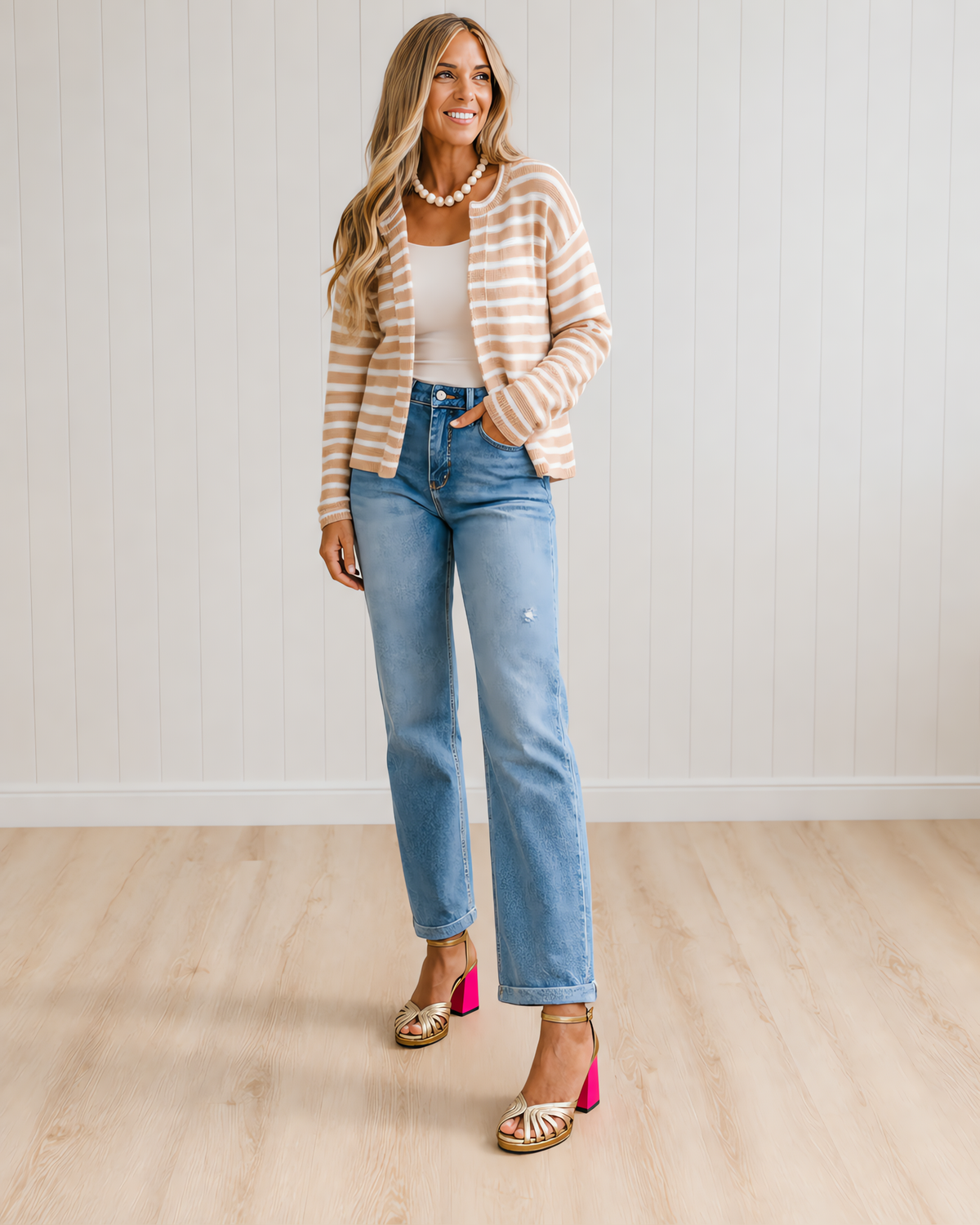 Milviana Classic Sandals with Ankle Straps and Open Toe