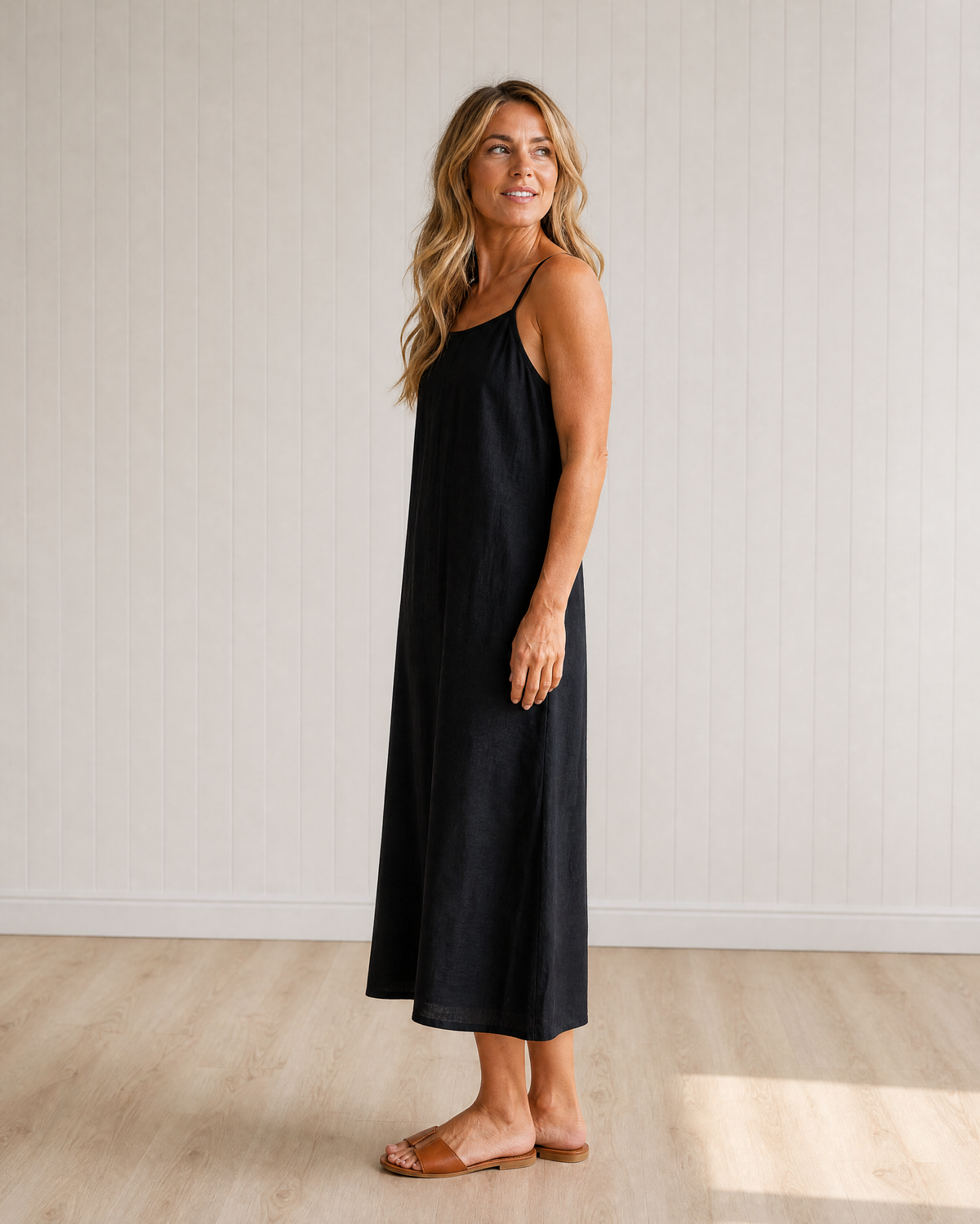 Noa Casual Solid Colour Slip Dress