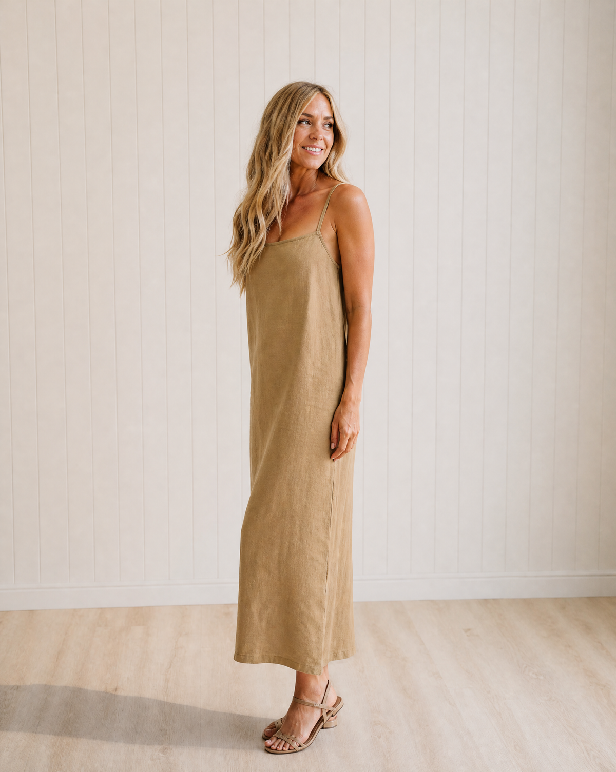 Noa Casual Solid Colour Slip Dress