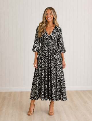 Soraya Bohemian Flow Midi Dress