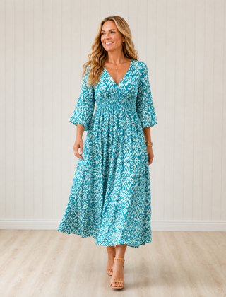 Soraya Bohemian Flow Midi Dress