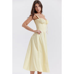 Midi dress shown from the side