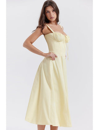 Midi dress shown from the side
