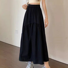 Marjolaine long skirt side view