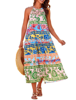 Lilly boho dress, front view