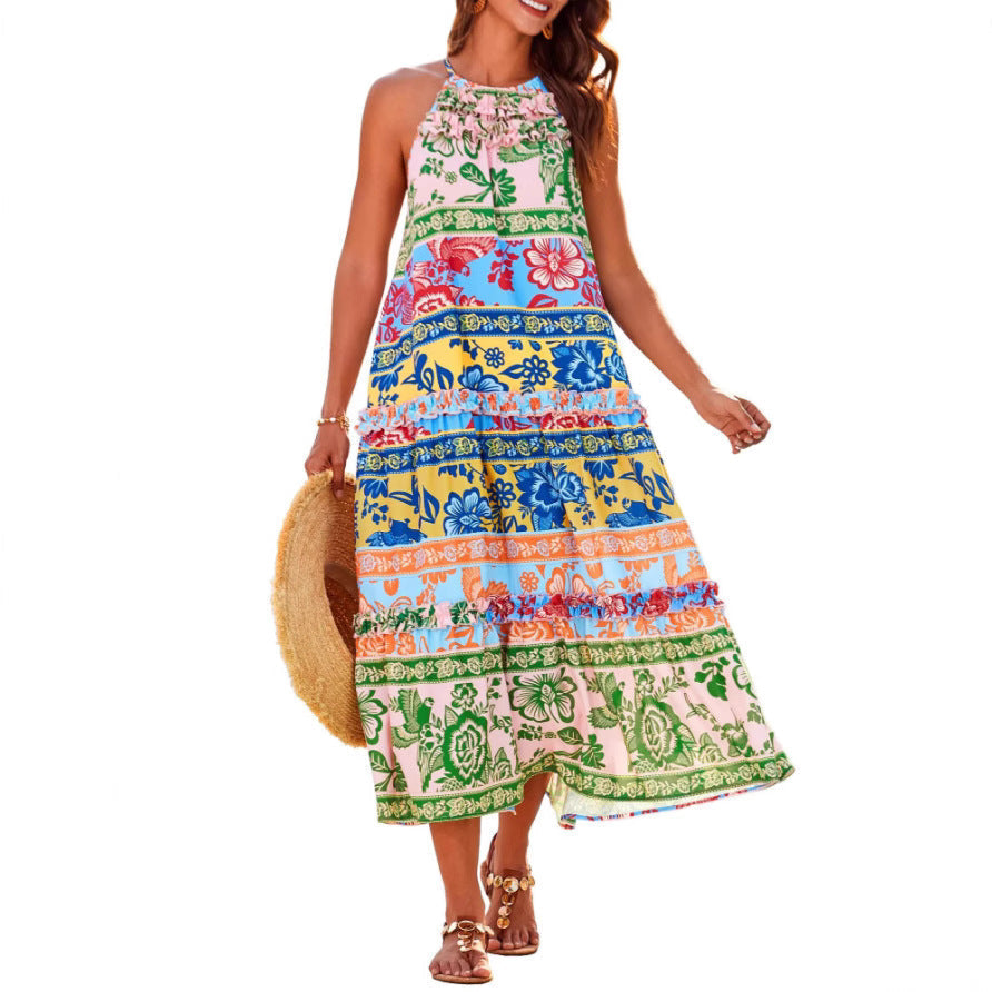 Lilly boho dress, front view