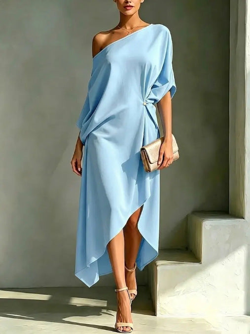 Camila Elegant Asymmetric Dress