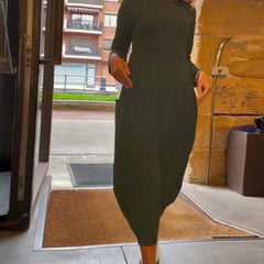 Midi dress full length view