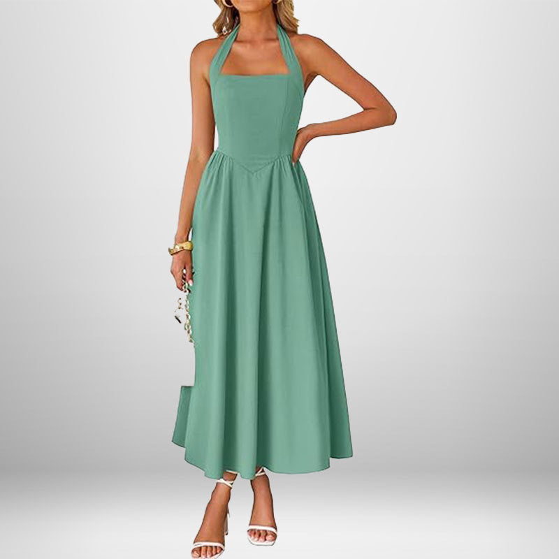 Billie dress neckline detail