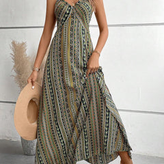 Maja boho dress front view