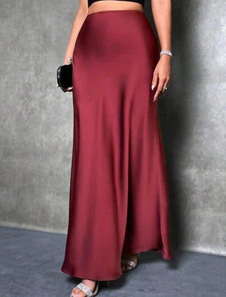 Close view of the satin fabric drape