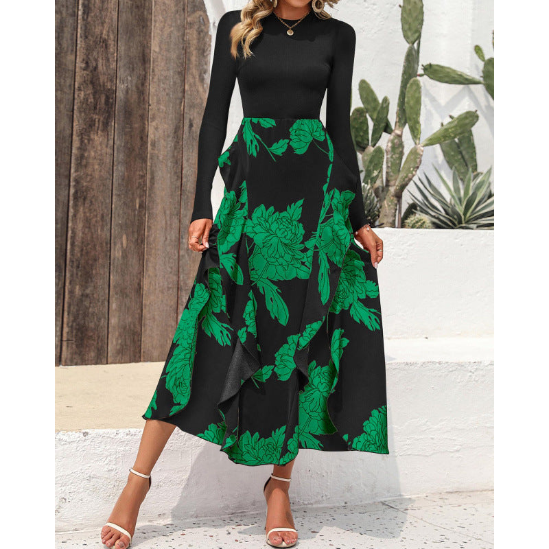 Floral midi dress in another colourway