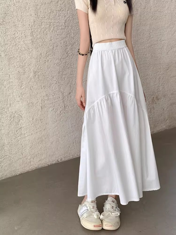 Marjolaine long skirt full length view