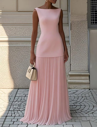 Shania Pleated Maxi Dress